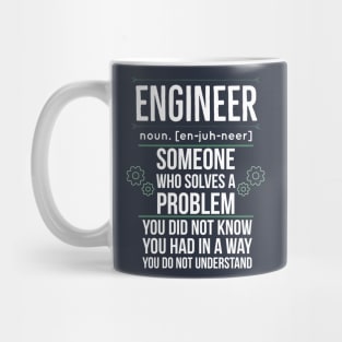 funny engineer definition Mug